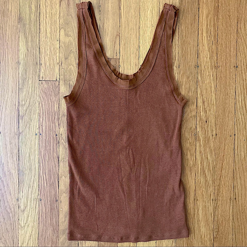 Free People Intimately Tank Rust/Terra Cotta Small